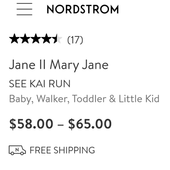 See Kai Run Mary Jane II Black Patent Shoes - Picture 2 of 12